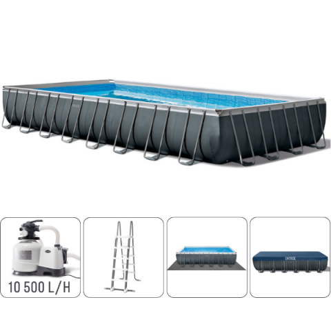 INTEX Piscină ULTRA XTR FRAME 976х488х132см, 54368L cadru metalic Piscine cu cadrul metalic - INTEX Piscină ULTRA XTR FRAME 976х488х132см, 54368L cadru metalic