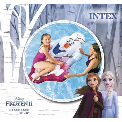 INTEX Plută-saltea gonflabilă “Olaf” cu mânere, 140х104 cm, până la 40 kg, 3+ [2]