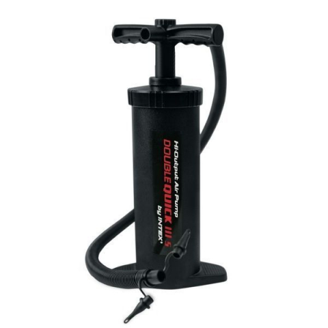 Pompa și filtre - INTEX Pompa de aer manuală "Double Quick III S", furtun cu 3 duze, 37 cm