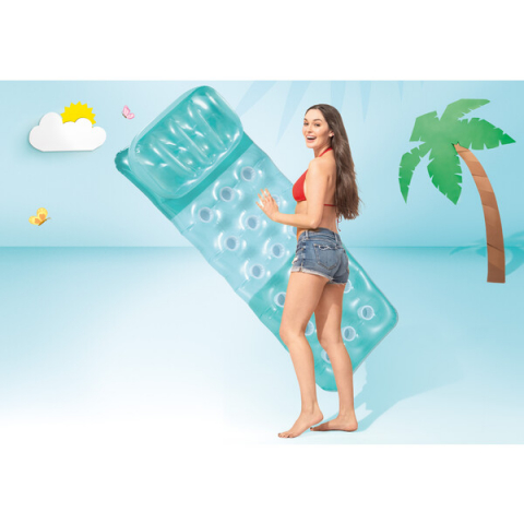 INTEX Saltea de înot gonflabilă cu pernă 188х71 cm, până la 100 kg, 3 culori [8]