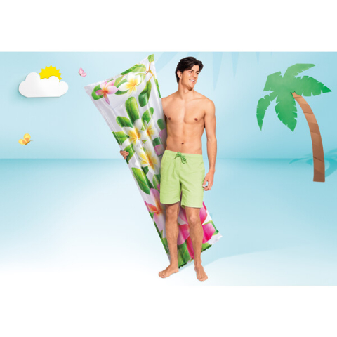 INTEX Saltea de înot gonflabilă "Fashion" 183х69 cm, până la 100 kg, 3 modele [22]