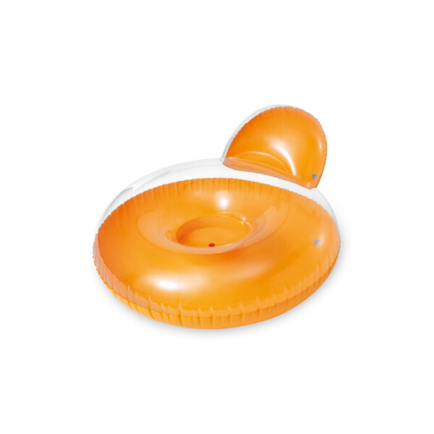 INTEX Şezlong-cerc gonflabil pentru înot 137х122 cm, 14+, până la 100 kg, 2 culori [7]
