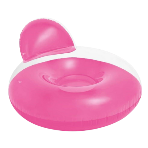 INTEX Şezlong-cerc gonflabil pentru înot 137х122 cm, 14+, până la 100 kg, 2 culori [2]