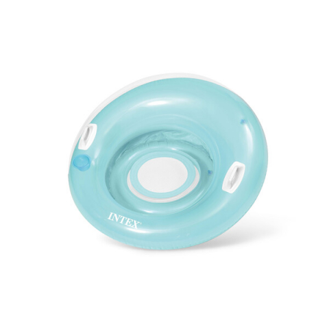 INTEX Şezlong-cerc gonflabil pentru înot cu mânere 119 cm, până la 100 kg, 2 culori [9]