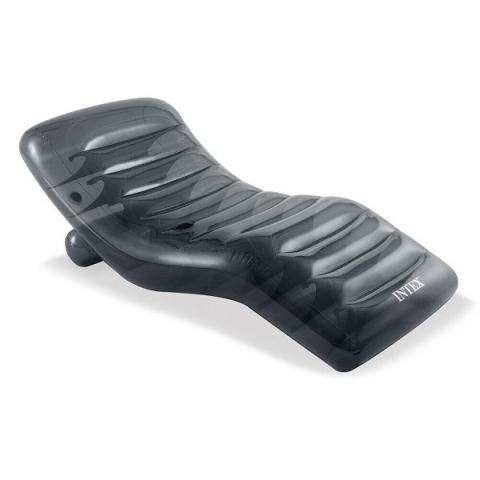 Cercuri pentru înot - INTEX Şezlong gonflabil pentru înot 191х99 cm cu suport pentru pahar, până la 100 kg