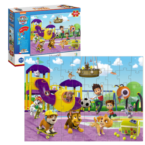Joc de dezvoltare-puzzle "Patrula cățelușilor la plimbare", seria Wimmelpuzzle, 60 elem. [4]