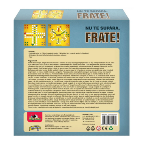 Joc de masă "Nu te supăra, frate!", (ro) [3]