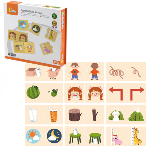 Puzzle - Joc de puzzle „Antinomic” 24 elem.