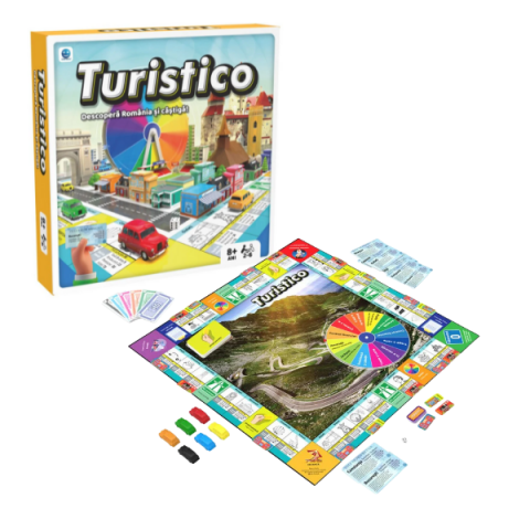 Toate Produsele - Joc de societate "Turistico", (ro), Smile Games