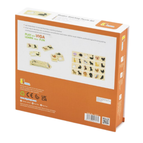 Joc logic de puzzle "Animale", 24 piese [7]