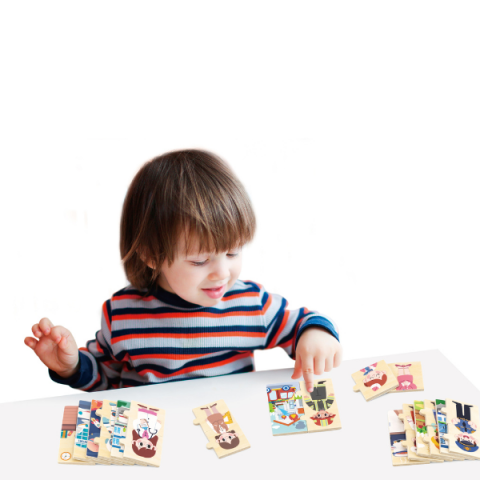 Joc logic de puzzle  „Profesiile” 24 elem. [13]