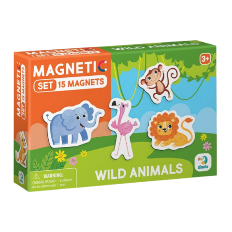 Joc magnetic "Animale Sălbatice", 15 elem. [2]