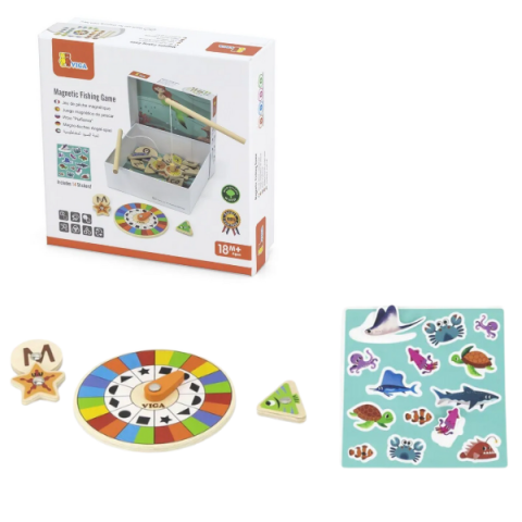 Toate Produsele - Joc magnetic "Pescuit", (30 de piese)