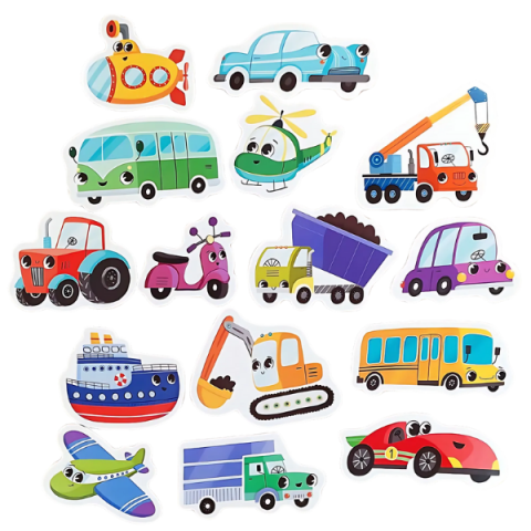 Joc magnetic "Transport", 15 elem. [1]