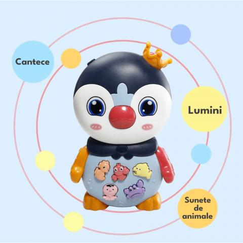 Jucărie cu muzică Pinguin [1]