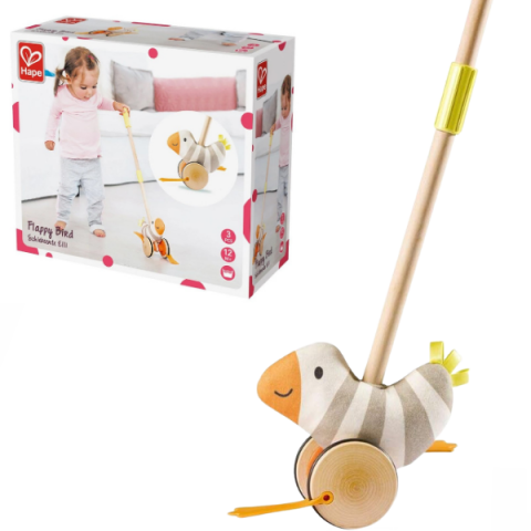 Toate Produsele - Jucărie de împins „Păsarea Ellie din pădure”