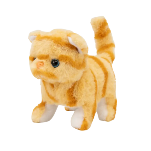 Jucărie interactivă din pluș "Pisicuță în geantă de transport cu accesorii", (as.) [1]