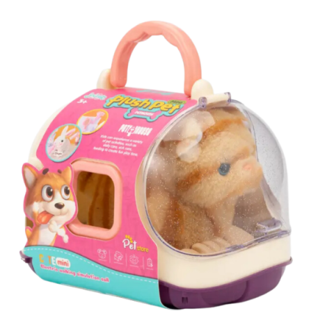 Jucărie interactivă din pluș "Pisicuță în geantă de transport cu accesorii", (as.) [2]