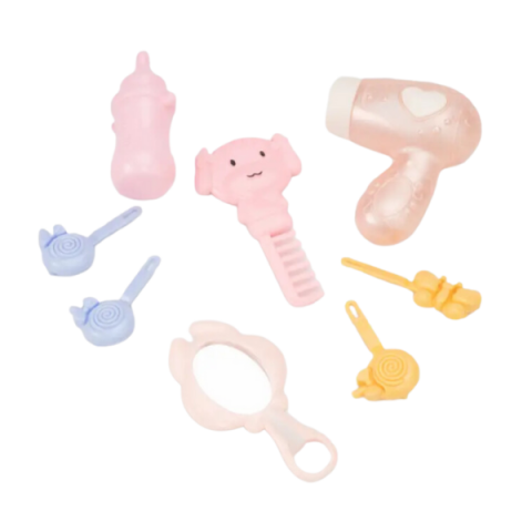 Jucărie interactivă din pluș "Pisicuță în geantă de transport cu accesorii", (as.) [6]