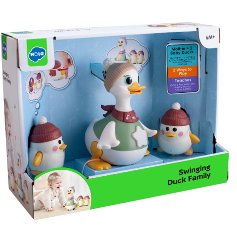 Jucarie interactiva "Familia de Rațe" [2]