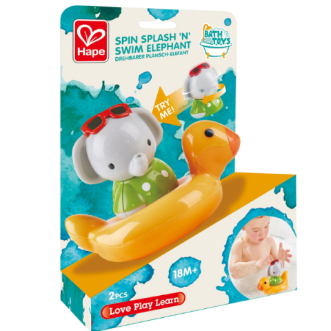 Jucărie mecanică pentru baie „Elefantul care înoată" [12]