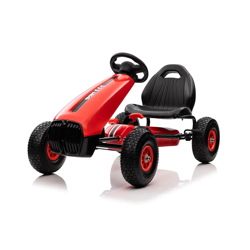 Vehicule cu pedale pentru copii - Kart cu pedale (G208 rosie)
