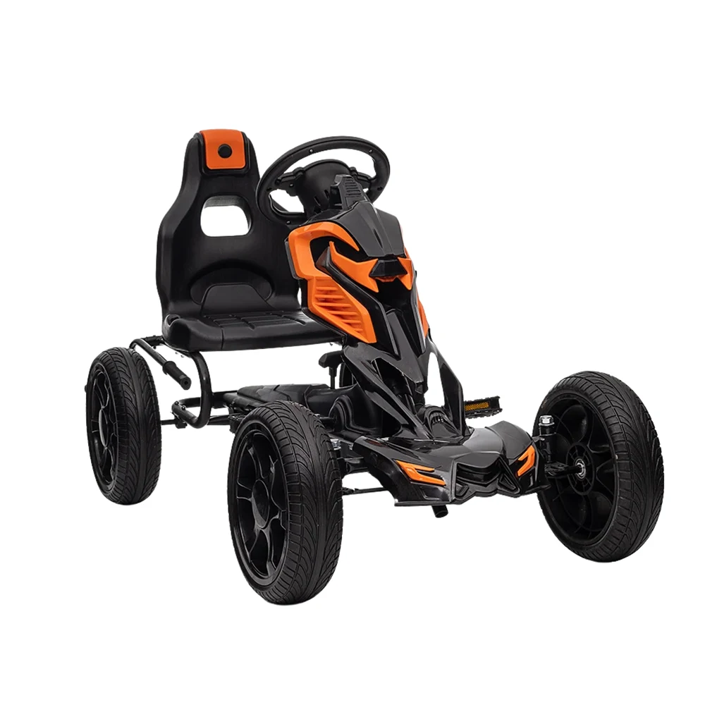 Kart cu pedale pentru copii (1504/2 negru) [4]