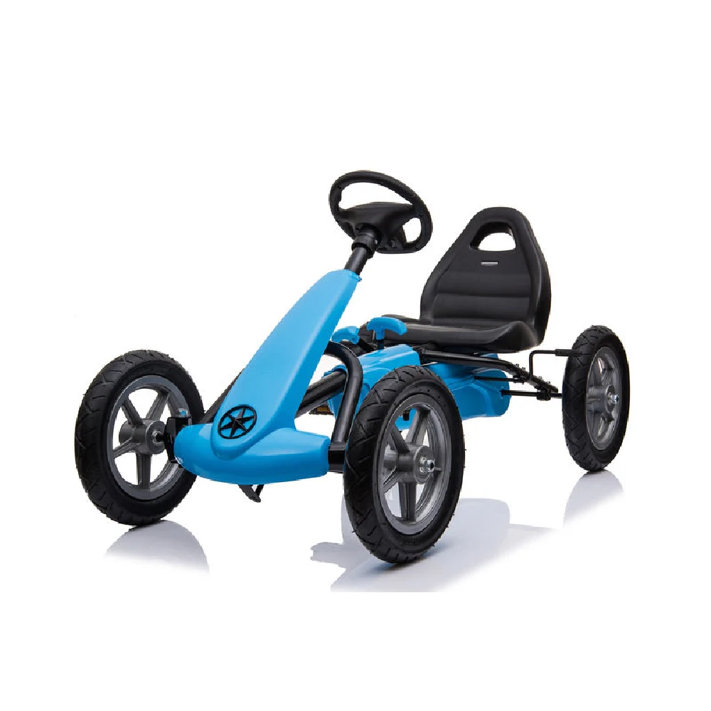 Vehicule cu pedale pentru copii - Kart cu pedale pentru copii (1904/2 albastru)