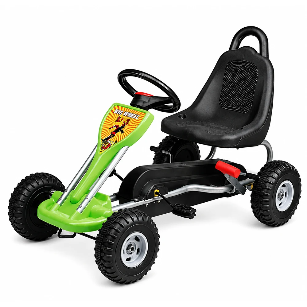 Vehicule cu pedale pentru copii - Kart cu pedale pentru copii (A05 / 1 verde)