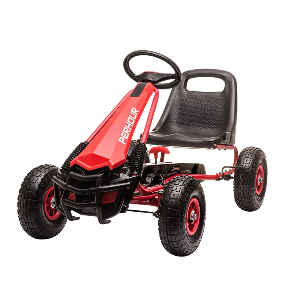 Vehicule cu pedale pentru copii - Kart cu pedale pentru copii (G205/1 rosu)