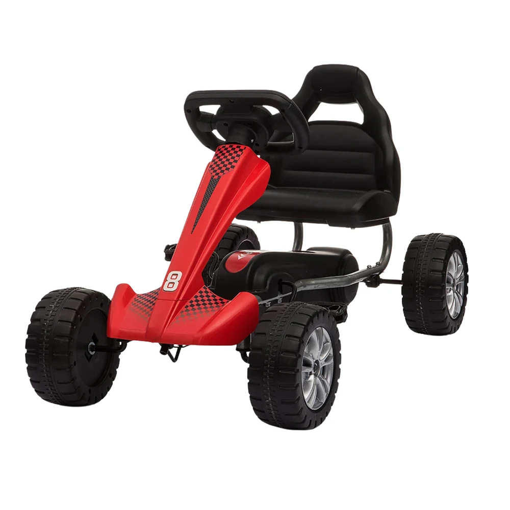Kart cu pedale pentru copii, roșu (1801/1 red (25645)) [2]
