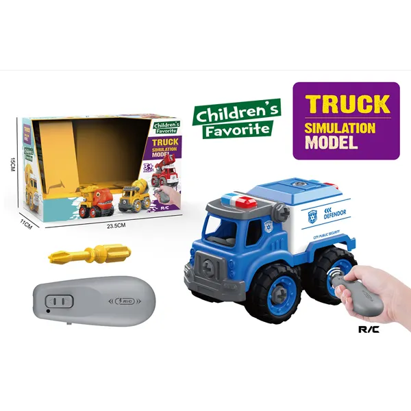 Autospeciale - Mașină constructor cu telecomandă