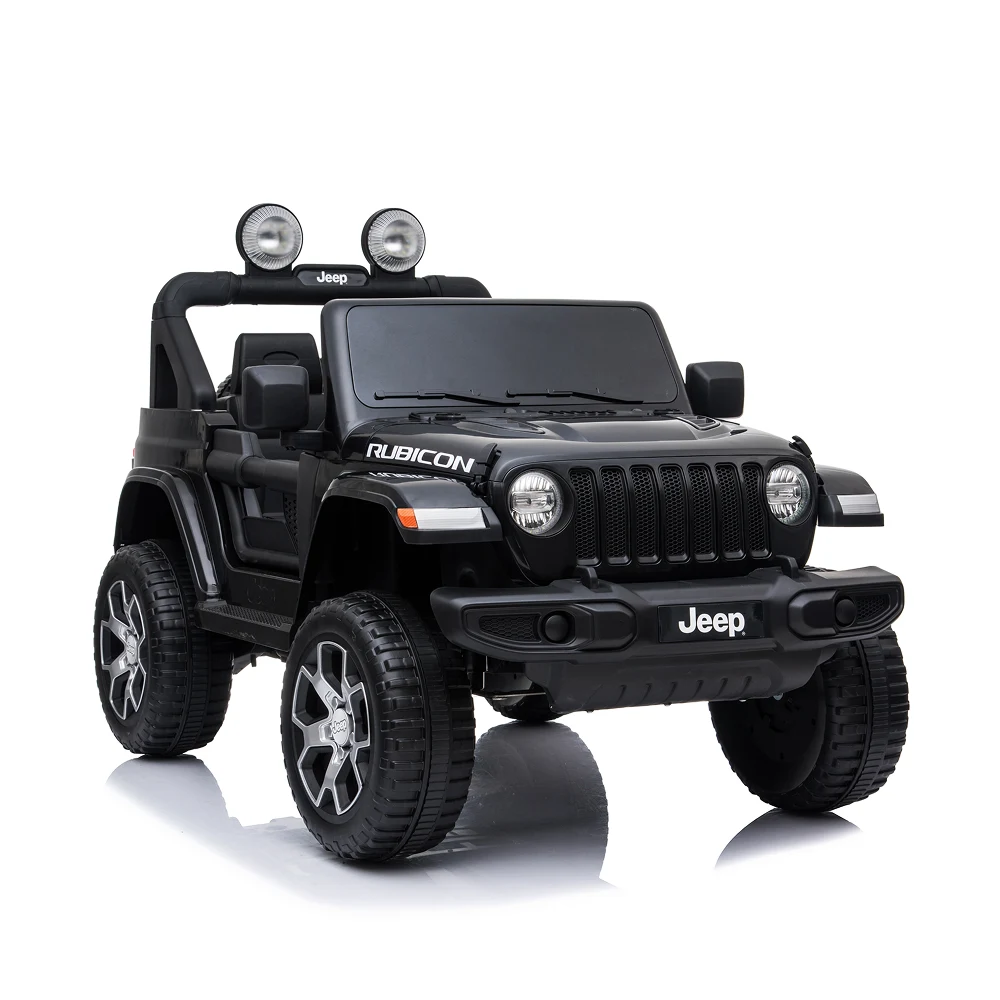 Mașină electrică Jeep Wrangler Rubicon (JWR555/1 neagra) [3]