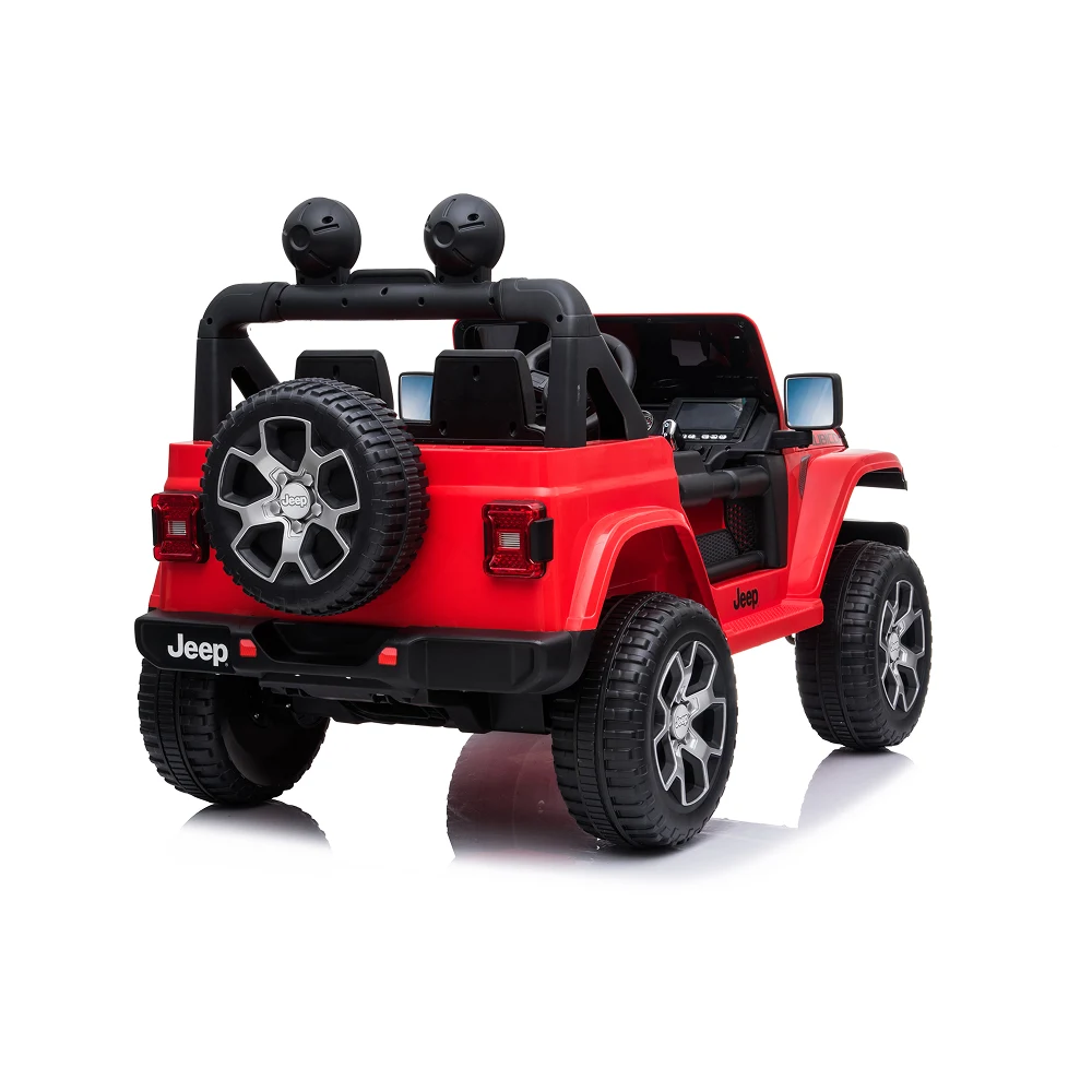 Mașină electrică Jeep Wrangler Rubicon (JWR555/3 rosie) [6]