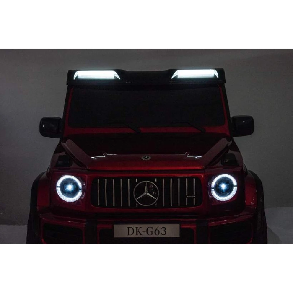 Mașină electrică Mercedes-Benz G63 roșu vopsit (69892) [6]