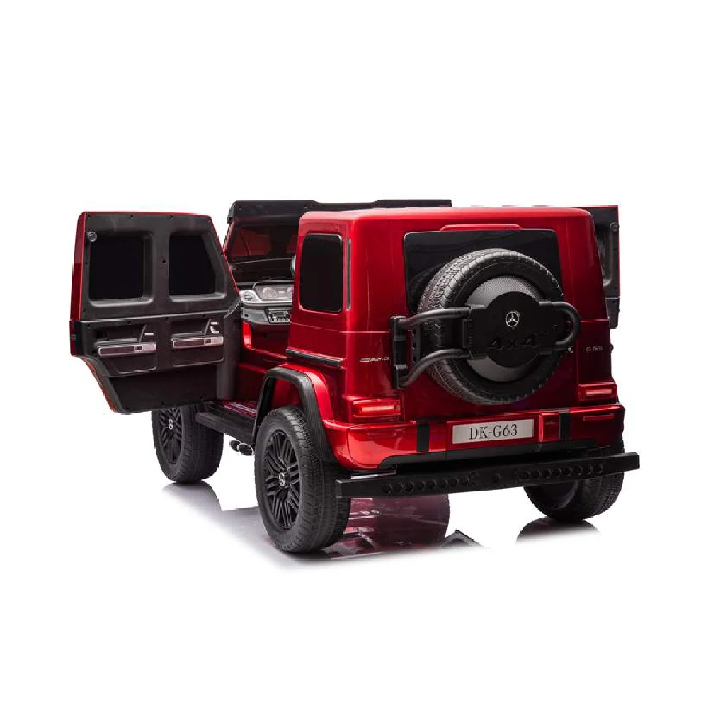 Mașină electrică Mercedes-Benz G63 roșu vopsit (69892) [5]