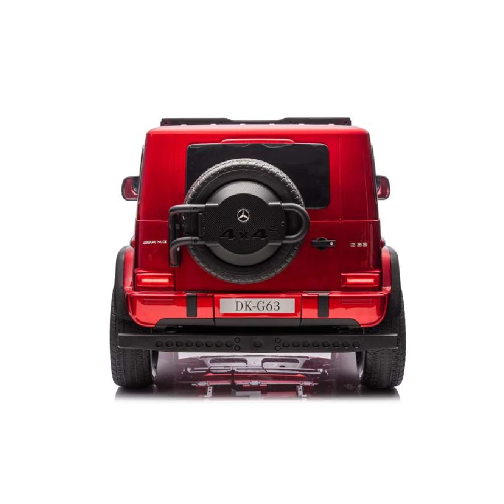 Mașină electrică Mercedes-Benz G63 roșu vopsit (69892) [3]