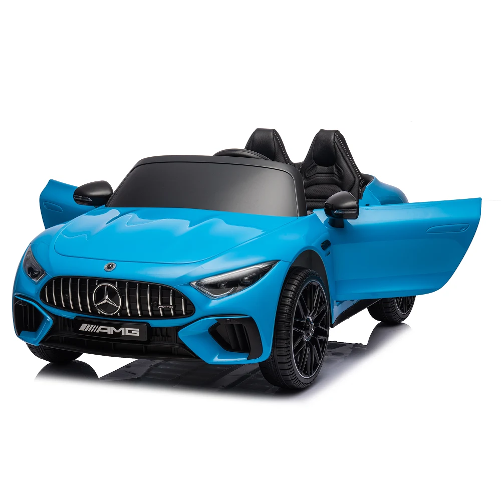 Mașină electrică Mercedes-Benz SL63 albastru vopsit (69915) [1]