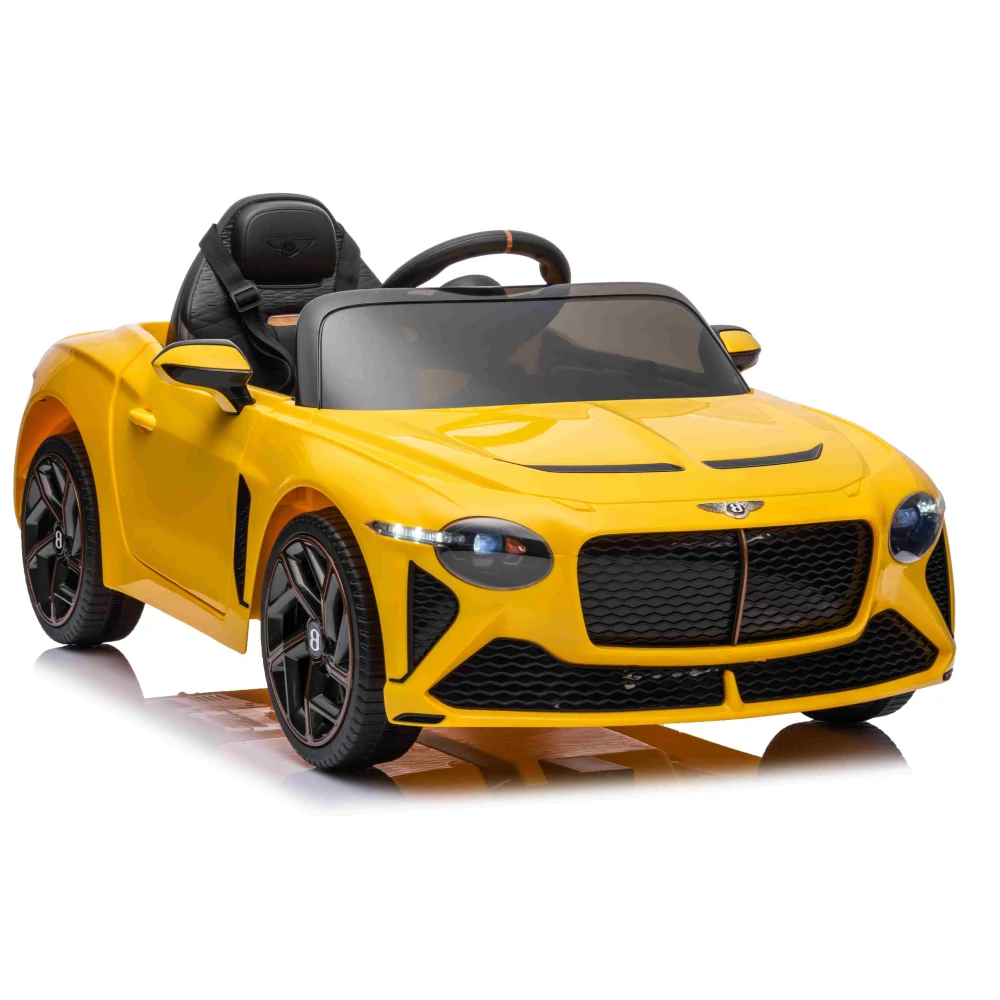 Mașină electrică pentru copii Bentley Bacalar (JE1008 / 1 galben) [6]
