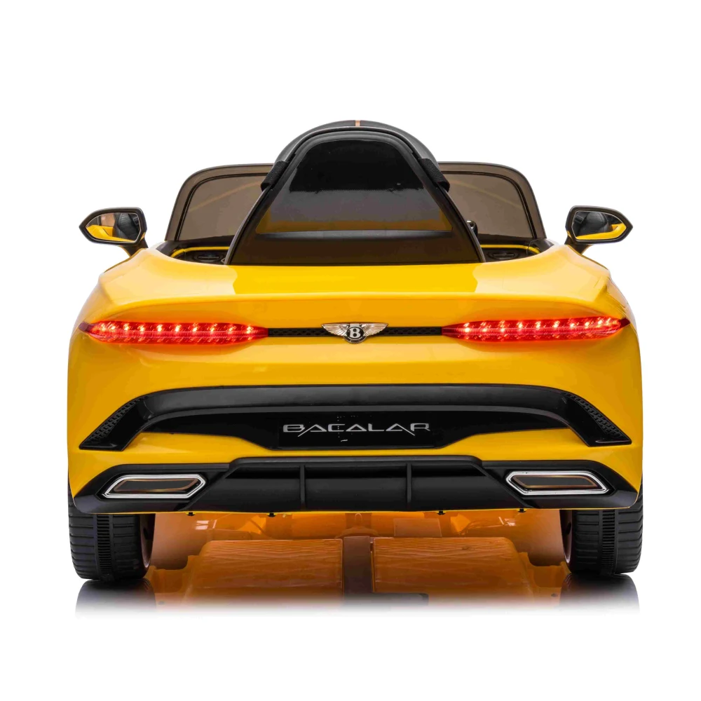 Mașină electrică pentru copii Bentley Bacalar (JE1008 / 1 galben) [4]