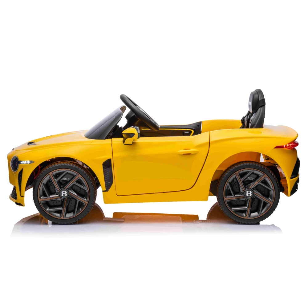 Mașină electrică pentru copii Bentley Bacalar (JE1008 / 1 galben) [3]