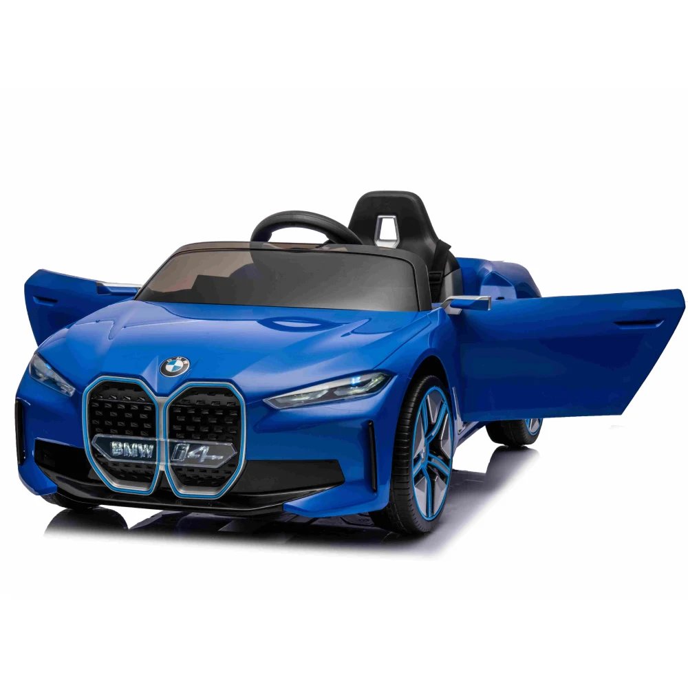 Mașină electrică pentru copii BMW i4 (JE1009/3 albastru) [2]