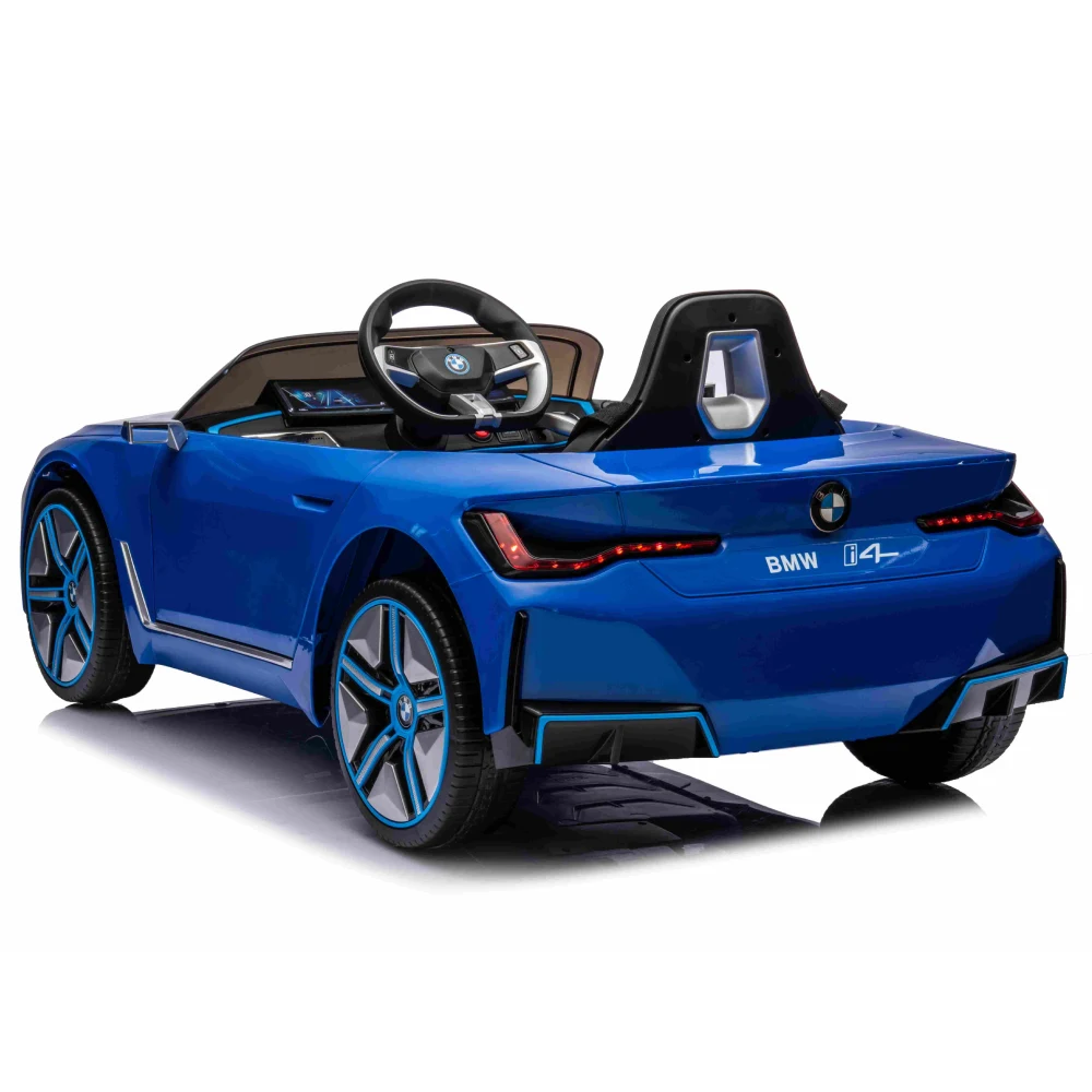 Mașină electrică pentru copii BMW i4 (JE1009/3 albastru) [4]