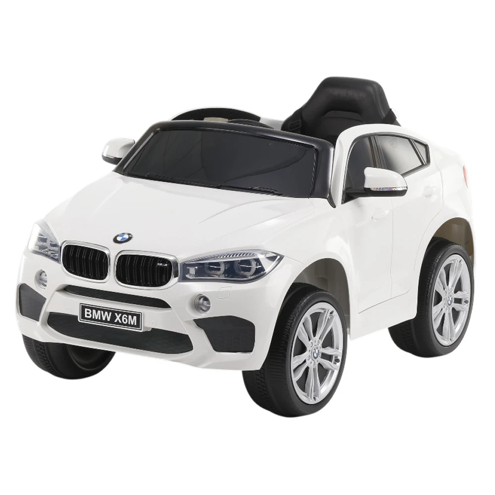 BMW - Mașină electrică pentru copii BMW X6M (JJ2199 / 1 alb)