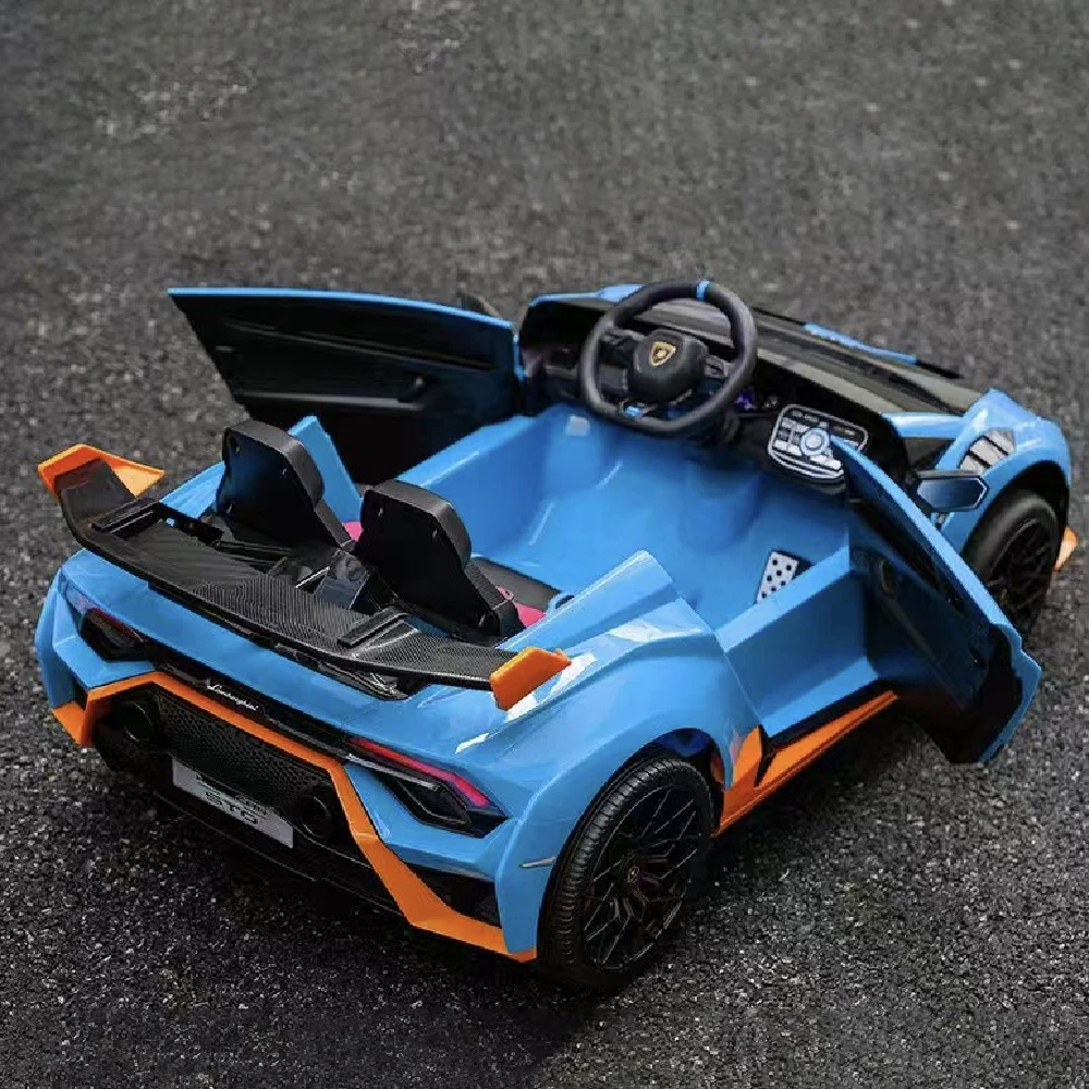 Mașină electrică pentru copii Lamborghini Huracán STO, albastru (21022) [3]
