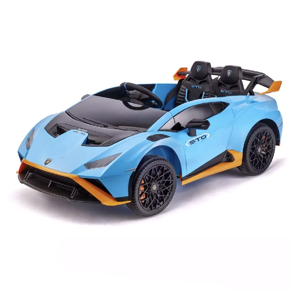 Transport pentru copii - Mașină electrică pentru copii Lamborghini Huracán STO, albastru (21022)