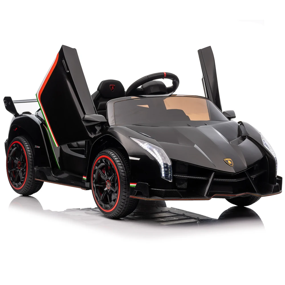 Mașină electrică pentru copii Lamborghini Veneno (MX615B / 2 neagra) [8]