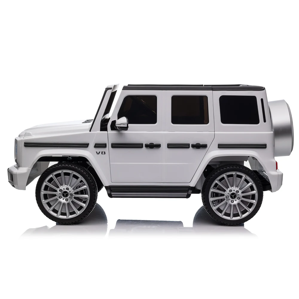 Mașină electrică pentru copii Mercedes Benz G-Class (MX627 / 2 alb) [5]