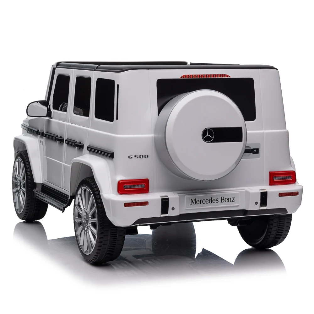 Mașină electrică pentru copii Mercedes Benz G-Class (MX627 / 2 alb) [4]
