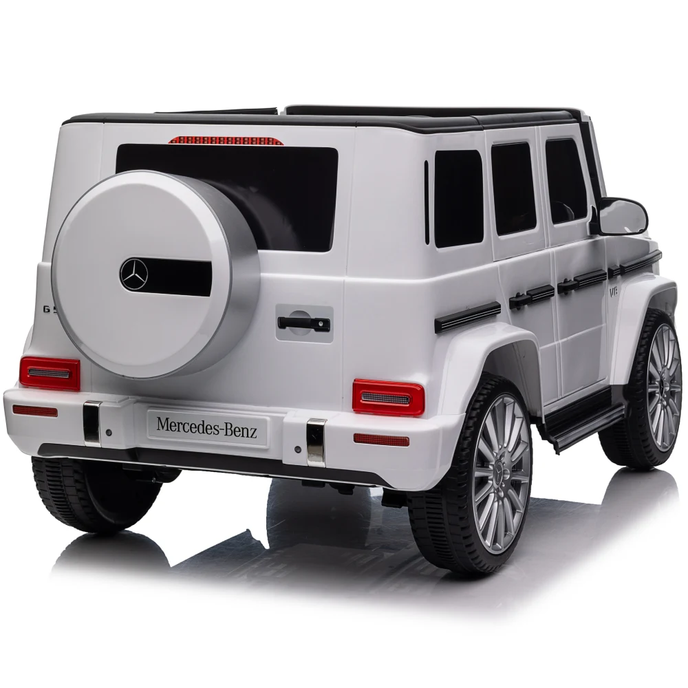 Mașină electrică pentru copii Mercedes Benz G-Class (MX627 / 2 alb) [6]